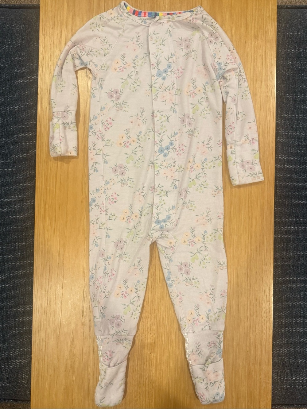 Magnetic Me Magnetic Footed One-Piece Sleeper Pajamas 9-12m